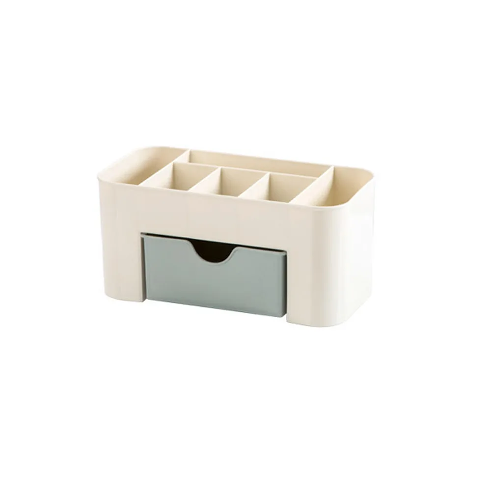 Saving Space Desktop Comestics Makeup Storage Drawer Type Box bethroom storage makeup box organizer home | Дом и сад