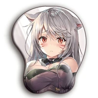 fffas 3d sexy mouse pad mat fashion gamer wrist rest mousepad gaming tapete pad miqote anime for pc latop notebook