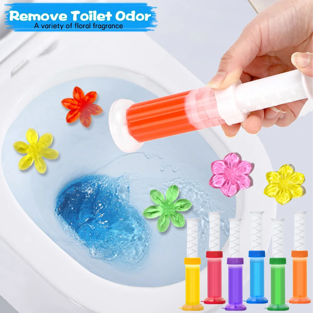 

Toilet Cleaner Aromatic Toilet Gel Deodorant Cleaner 6 Fragrance Types Toilet Gel Remove Odors Household Cleaning Chemicals