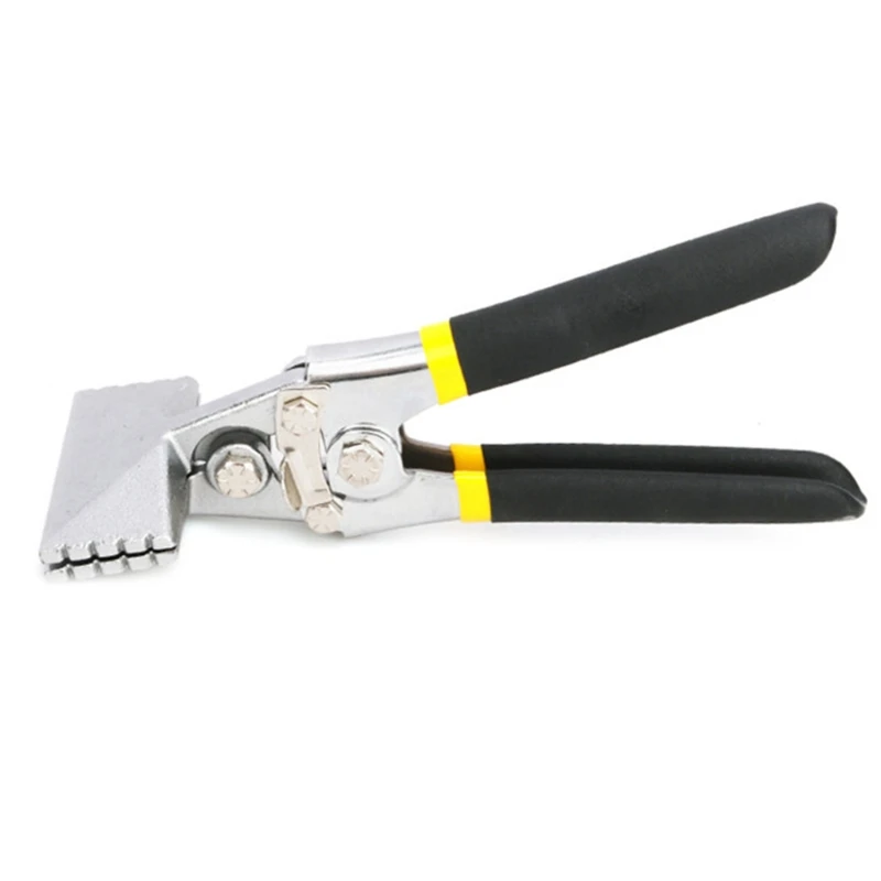 

Sheet Metal Bending Pliers Hand Seamer Wide Jaw Straight 80mm/Elbow 80mm/Straight 150mm Tools for Welding Clamps