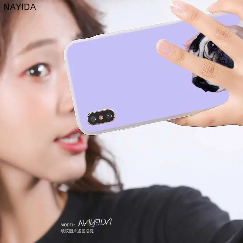 Мягкий чехол для Huawei Honor 30 20 Pro 10 9 Lite 30s 10i 9a 8a 7a X10 8x с милым Мопсом собакой |
