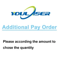 additional pay or extra charge fee on your order from tplaser