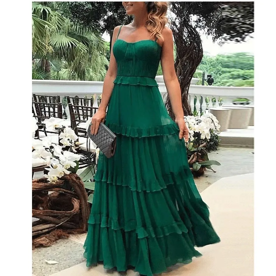 Boho Off-Shoulder Party Beach Sundress Spaghetti Long Dresses Summer Women Vestido Dresses