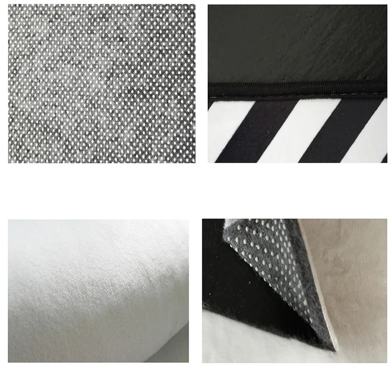 Круглый ковер в этническом стиле темно синий цветочный Фотофон для гостиной