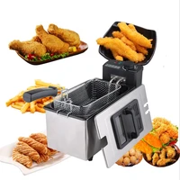 household french fries machine commercial constant temperature electric fryer electric mini fryer
