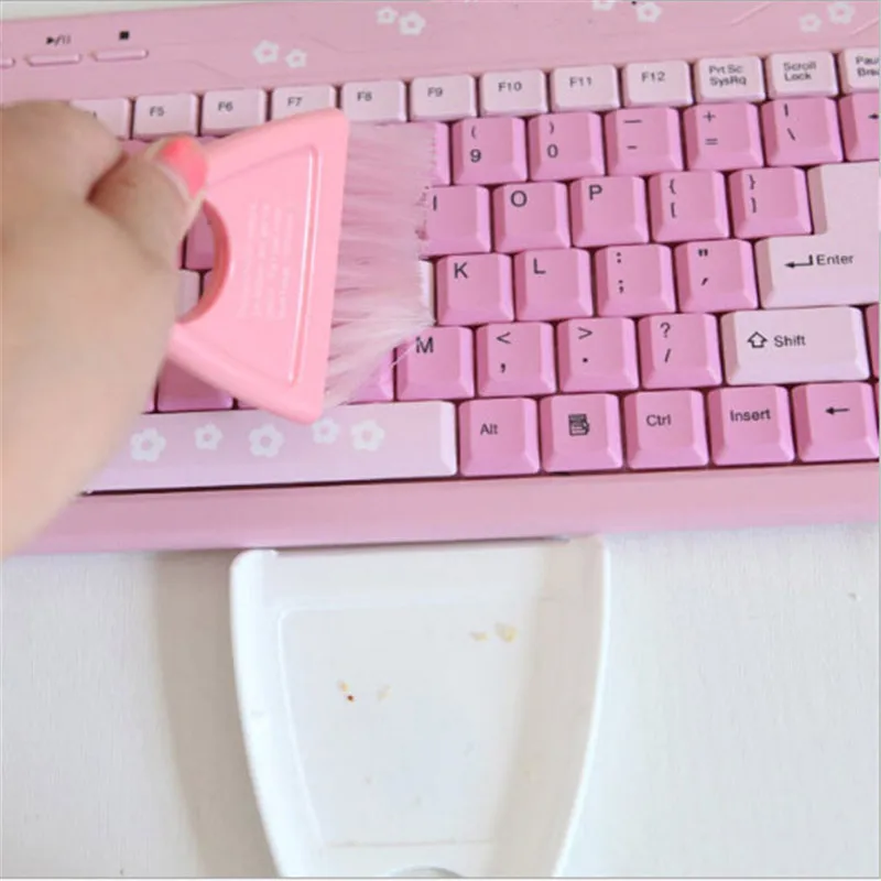 Настольная пластиковая щетка для чистки клавиатуры|Чистящие щетки| |