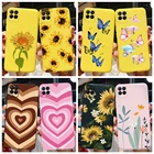 Чехол для Realme 8, чехол 6,4 дюйма, задняя крышка, мягкий силиконовый чехол с цветами для телефона OPPO Realme 8 Pro Realme8 4G RMX3085, чехол-бампер