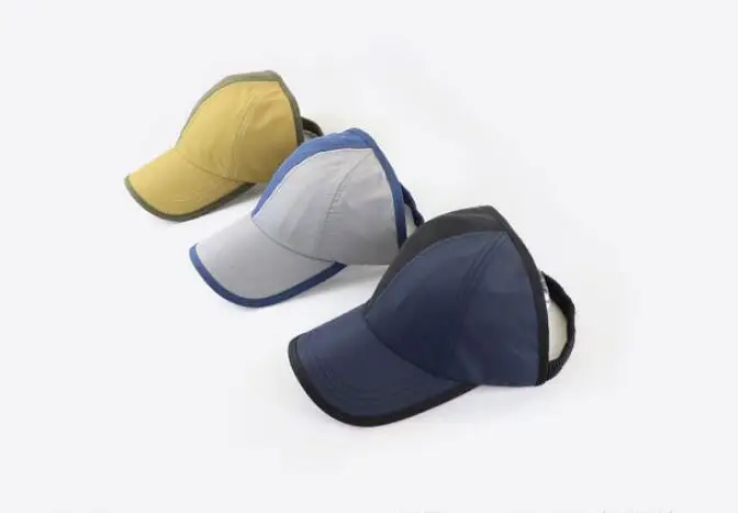 

Color matching baseball hat ladies sun visor outdoor running cap fashion breathable shade half Empty top hat
