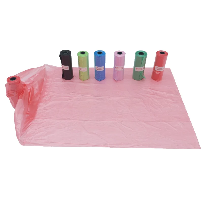 6 roll Baby Stroller Disposable Practical Garbage Bags Portable Baby Diaper Garbage Bags