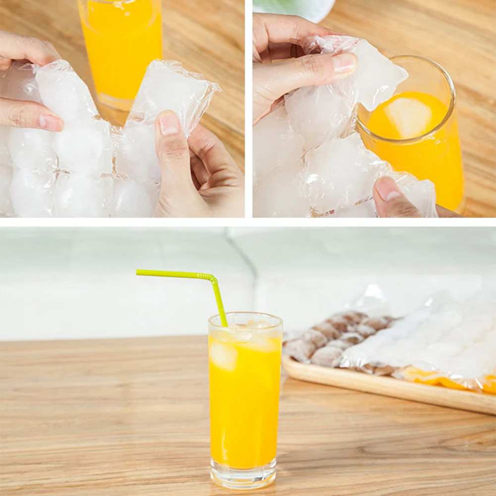 20 шт одноразовые кухонные ледяные кубики формы для льда замороженные