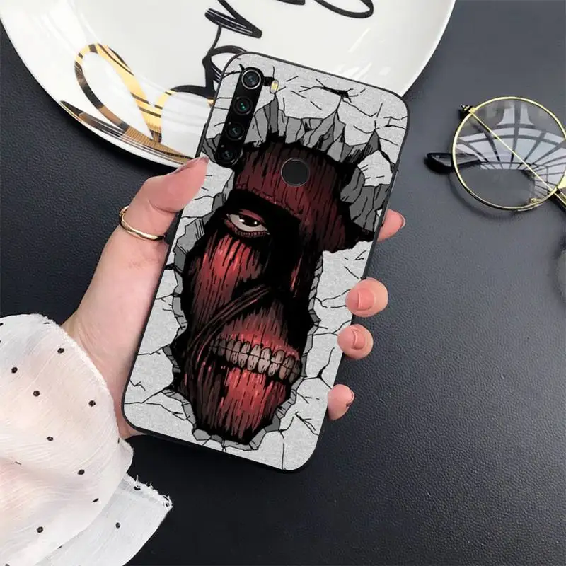 

Attack on Titan Phone Case For Xiaomi Redmi Note 4 X 5 6 7 8 pro 6A