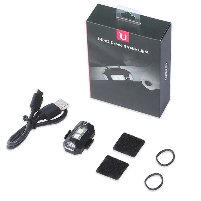 Ulanzi DR 02 Дрон светильник цвета: красный зеленый источник Предупреждение