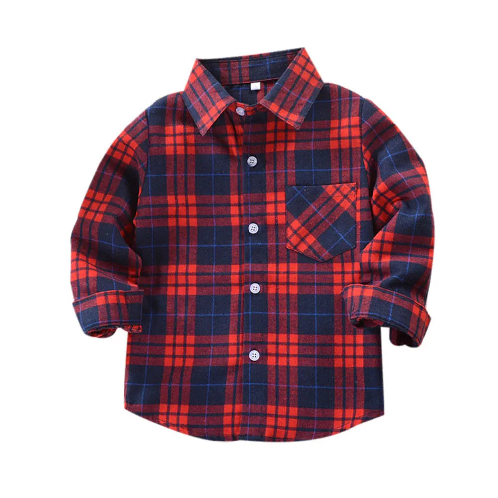 Зимние толстовки Детский свитер укороченный топ хлопковая футболка в клетку с