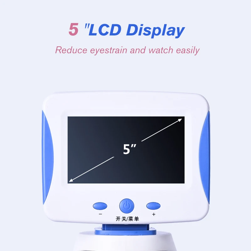 Зум 2000X HD 4 3 ''LCD микроскоп с подключением к ТВ биологическая лаборатория Lad