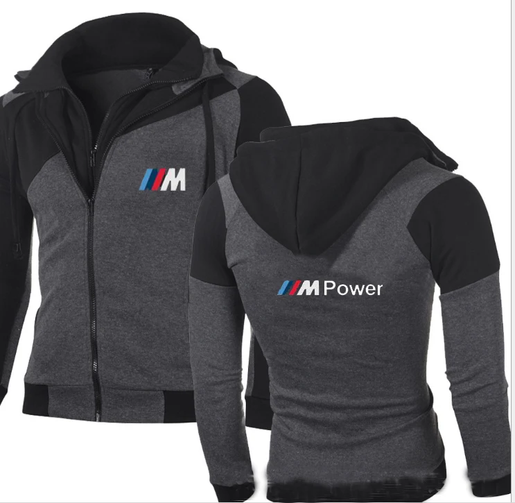 Весенне осенняя спортивная толстовка Уличная Повседневная Harajuku для BMW M
