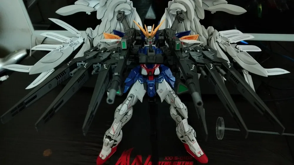 GAOGAO модель 028 Gundam Модель MG 1/100 XXXG-00W0 крыло Истребитель ноль мобильный костюм детские игрушки