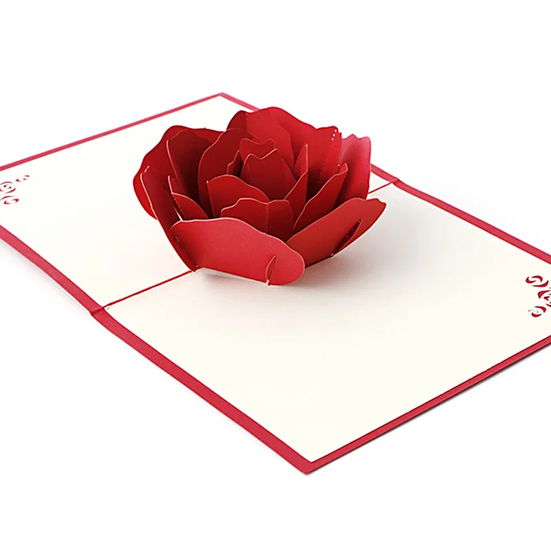 

3D Pop Up Greeting Card Handmade Happy Birthday Merry Christmas Card H051