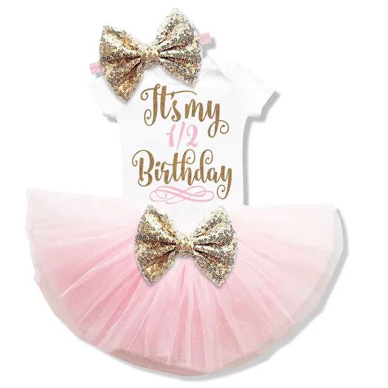

It's My Little Girl 1 Year Baby Girl Birthday Dress Baptism Birthday Christening Gown Kids Dresses For Girls Vestido Infantil