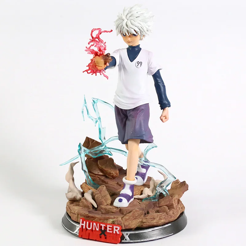 Охотник X HUNTER Killua Zoldyck Gon Freecss GK статуя ПВХ фигурка Коллекционная модель игрушка |