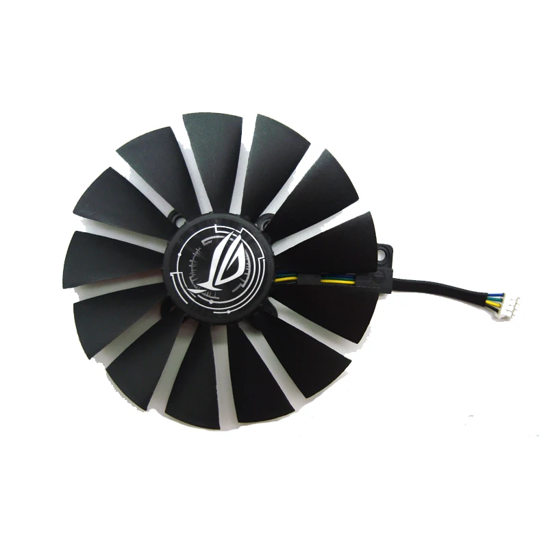 FDC10M12S9-C 470 а RX470 RX570 вентилятор для ASUS Арес Radeon RX 570 4G ROG STRIX GAMING OC игровой охлаждающий