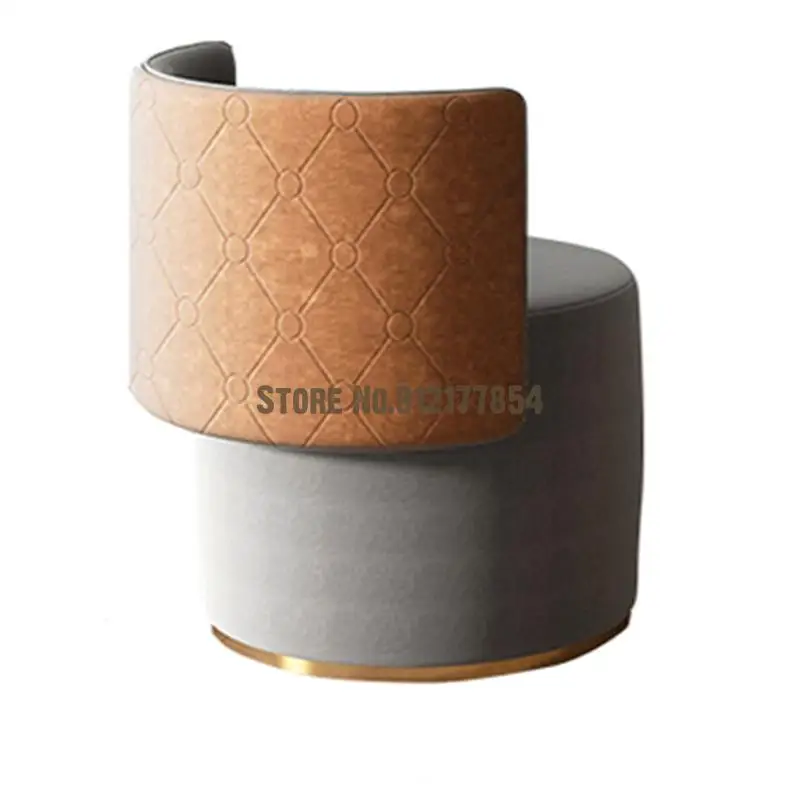 Стул для макияжа вращающийся стул маникюра в спальне роскошный салонный фонарь