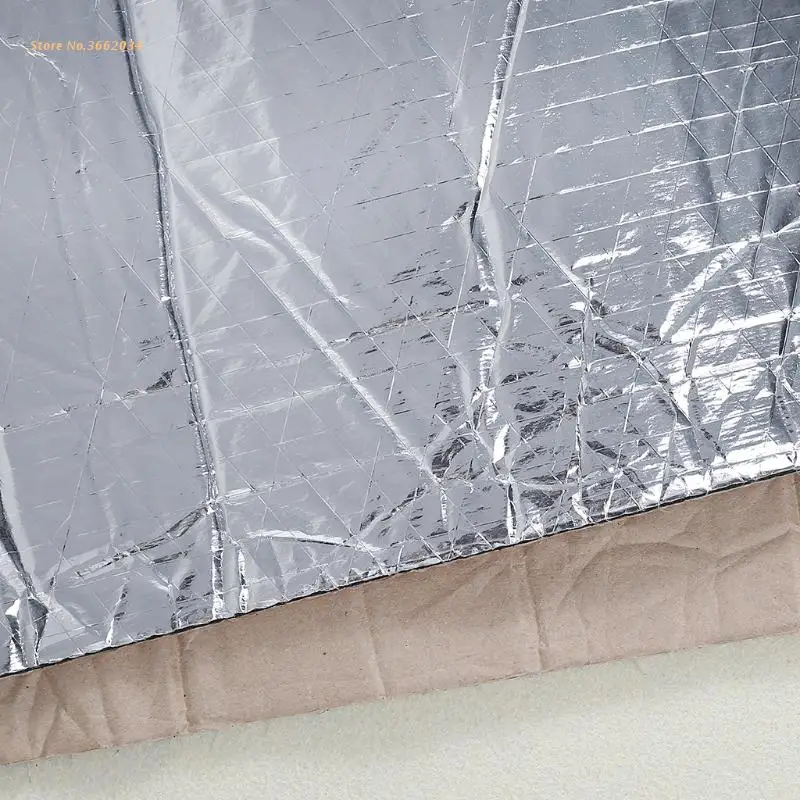 

Car Hood Engine Firewall Heat Mat Deadener Sound Insulation Deadening Material Dropshipping