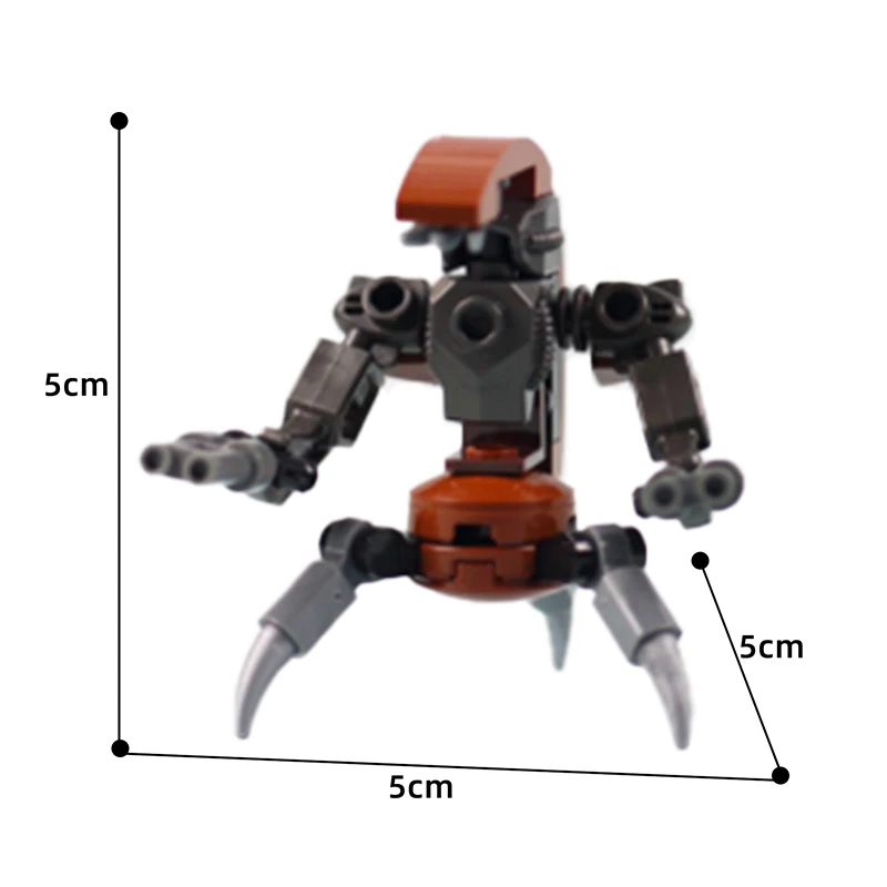 

MOC Destruction Robot Building Blocks For Star of Space Wars Series Destroyer Machine Assemble Model Bricks Toys Children 32PCS