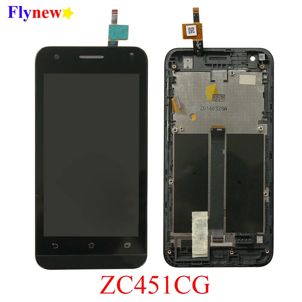 100% протестированный 4 5 &quotЖК дисплей для Asus Zenfone C ZC451CG Z007 TELA матричный сенсорный