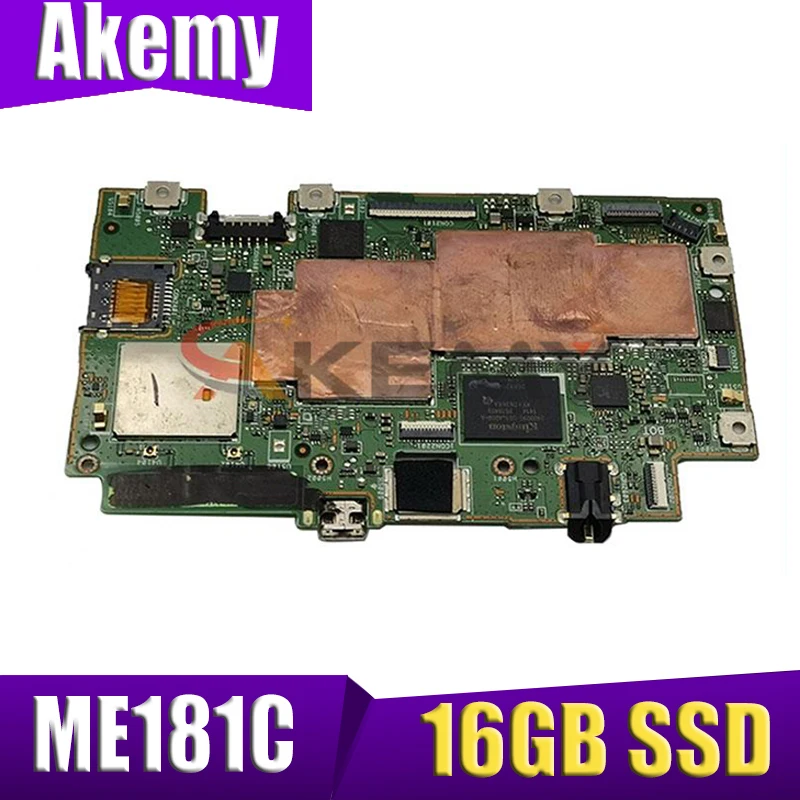 

Материнская плата 60NK0110-MB1213 для Asus Memo Pad 8 ME181C 16GB планшета с Atom Z3745 1,33 Ghz полностью протестирована