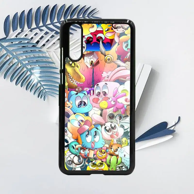 

cartoon Amazing Gumball world Phone Case For Samsung galaxy S note 8 9 20 10 e lite2019 plus pro ultra Hard TPU PC