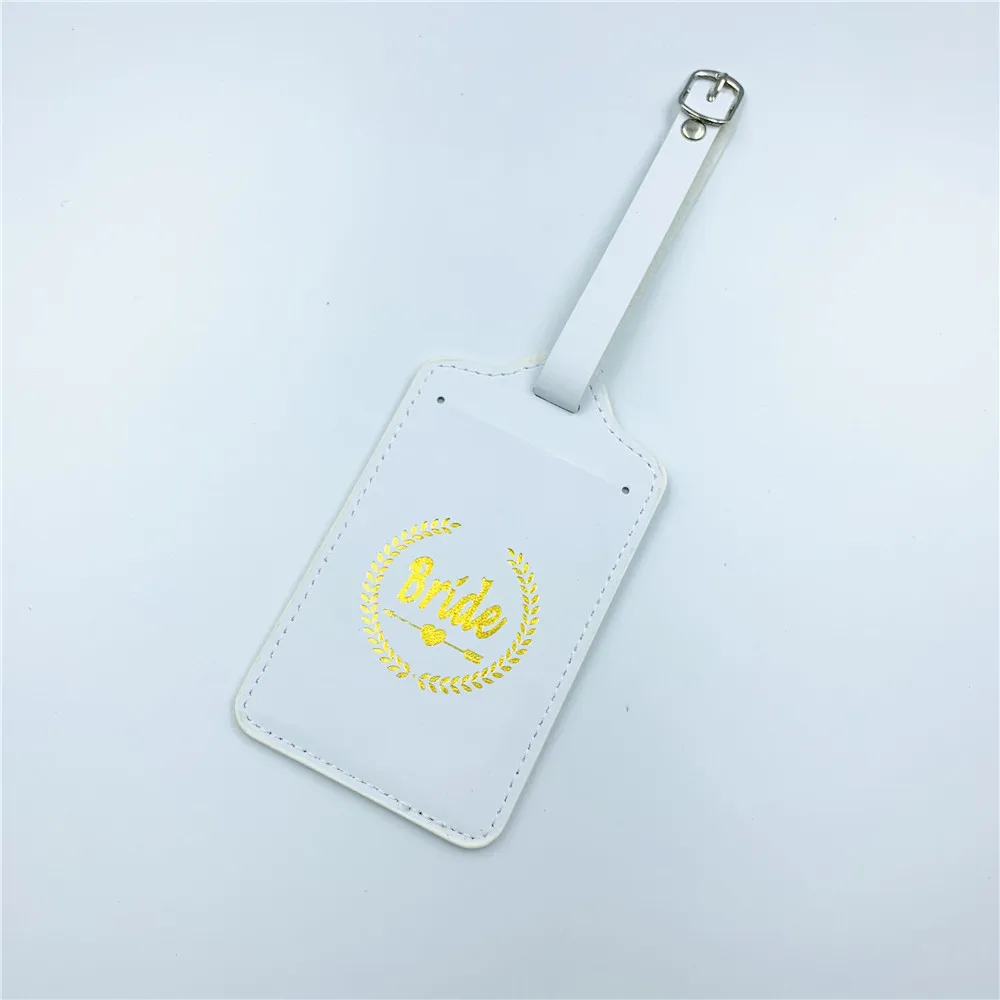 Багажная бирка для девичвечерние команды невесты кожаный чемодан IDAddres