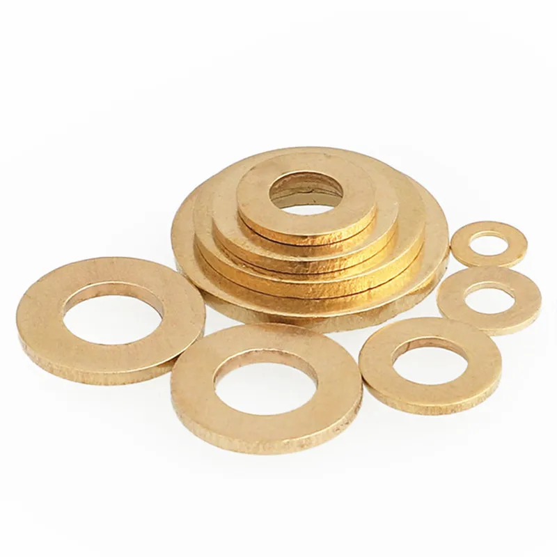 50PCS M2 M2.5 M3 M4 M5 M6 M8 Copper Washer Brass Flat GB97 Similar To DIN125 | Обустройство дома