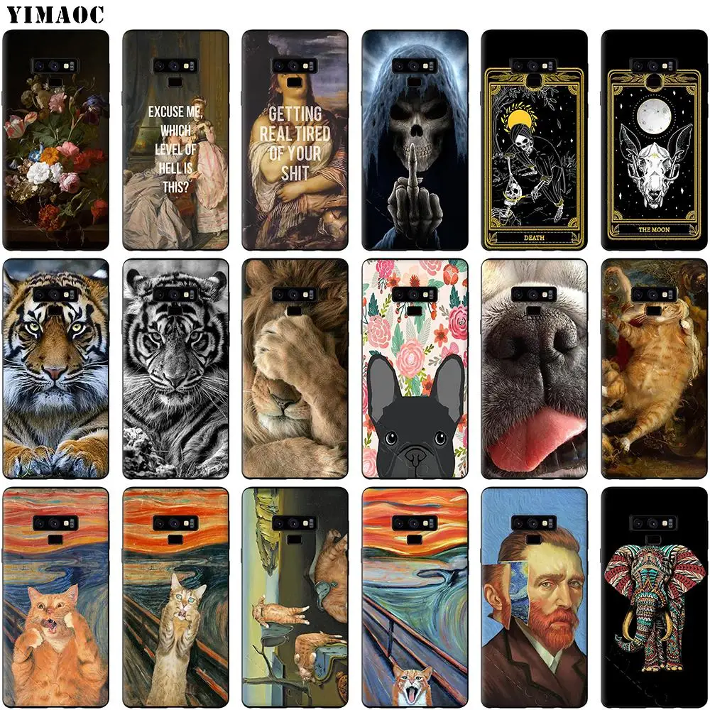 Чехлы для телефонов Samsung Note 9 мягкий силиконовый чехол Galaxy Note9 E-5 Coque Funda Роскошный