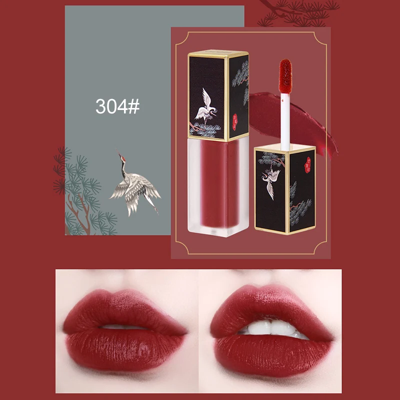 Лучший Ретро стиль Увлажняющий блеск для губ гладкий матовый Жидкость цвета