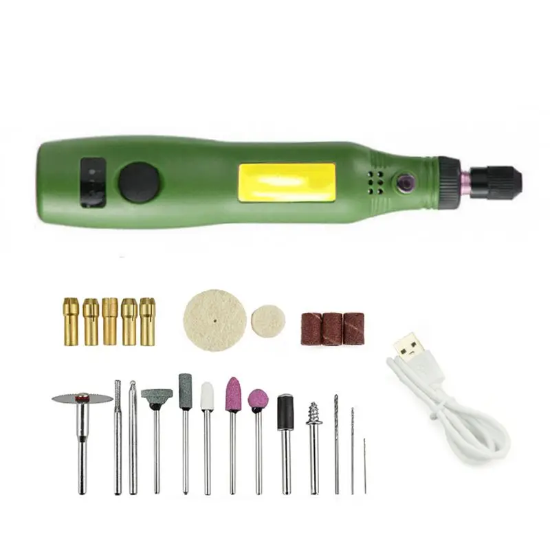 Charging Speed Mini Electric Grinder Nail Drill Polished Jade Nuclear Engraving Machine Hand-held Wood Micro Small Electric Dril