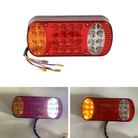 12 24v vehicle trailer tail light bright 32 led lamp replacement suitable for driver safety driving at night 6xdb