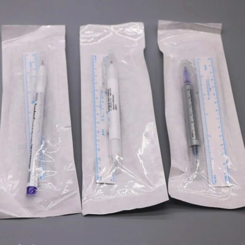 Двусторонний маркер для бровей ручка татуировки устройство микроблейдинга