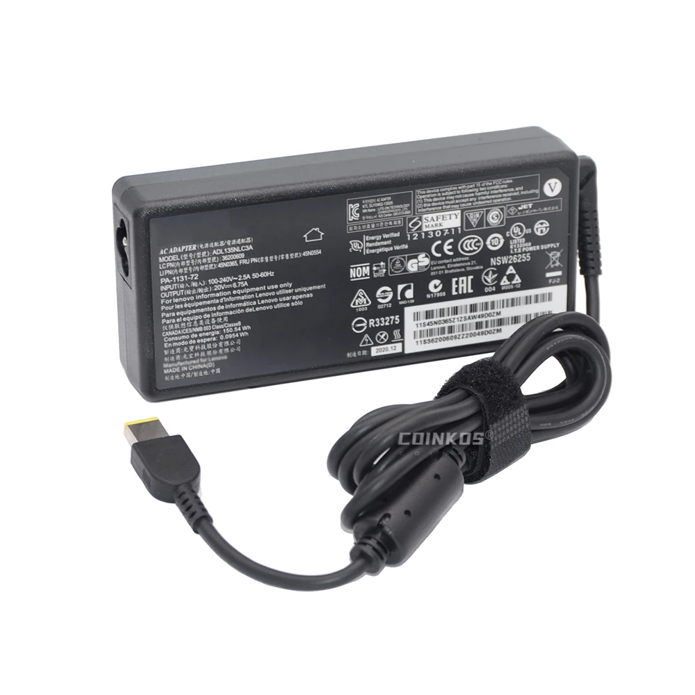 USB-адаптер питания для ноутбука Lenovo IdeaPad Y50 135 дюйма 36200605 Вт 20 в а | Компьютеры и офис