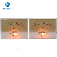 2pcs t 90 high precision vu meters head amplifier amp db level meter pre amplifier chassis sound pressure strap with backlight