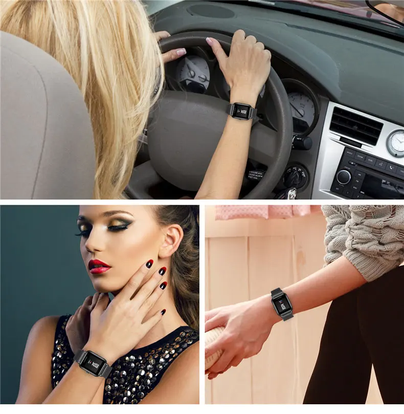 Ремешок для samsung galaxy watch active 2 46 мм 42 gear S3/S2 Frontier/Classic huawei gt amazfit bip band 22 20 ремешок |