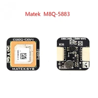 matek systems m8q 5883 72 channel ublox sam m8q gps qmc5883l with compass module for rc fpv racing drone diy