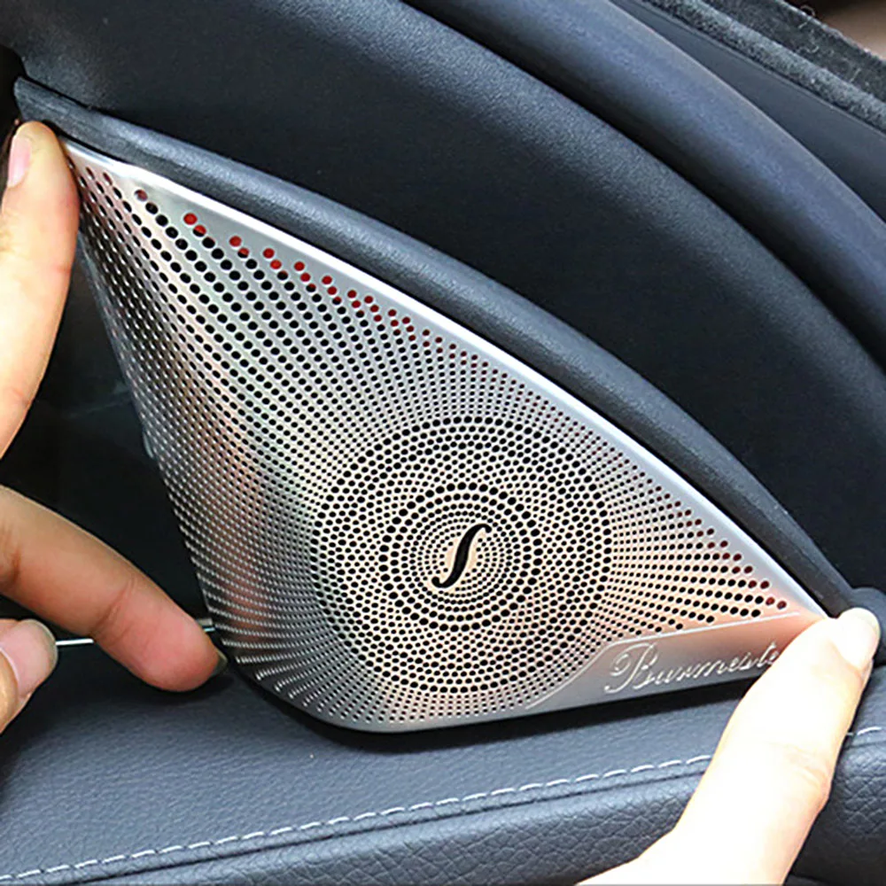 Декоративный чехол для автомобильной двери динамика Mercedes Benz C Class W205 C320 C180 C200 C300 C205