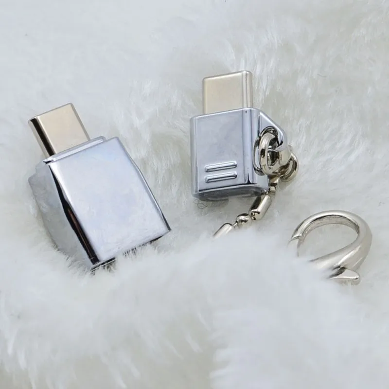 Цифровой конвертер микро usb type C набор металлический USB-C штекер для USB 3 1 Женский