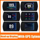 Многоуровневый дисплей HUD GPS, цифровой датчик скорости, скорость, оборот в минуту, расход топлива, время вождения, система сигнализации напряжения