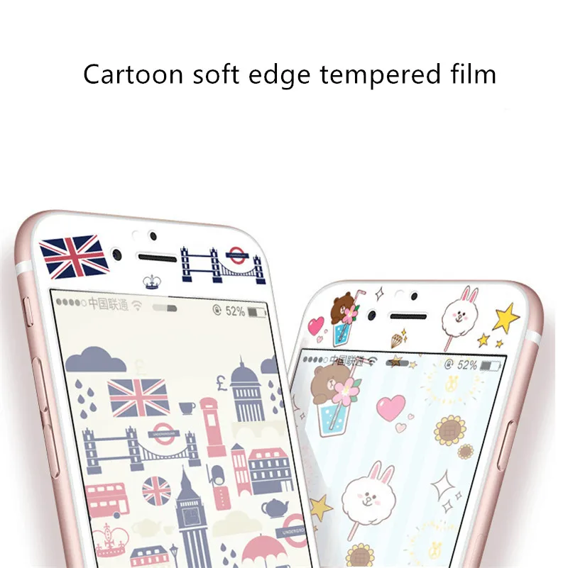 1 шт. 3D углеродного волокна мультфильм Doraemon Забавный узор закаленная Защитная