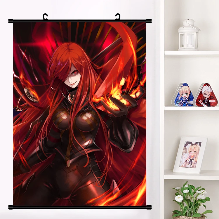 Японский аниме Fate/Grand Order Nobunaga Oda настенная прокрутка роспись постер настенные
