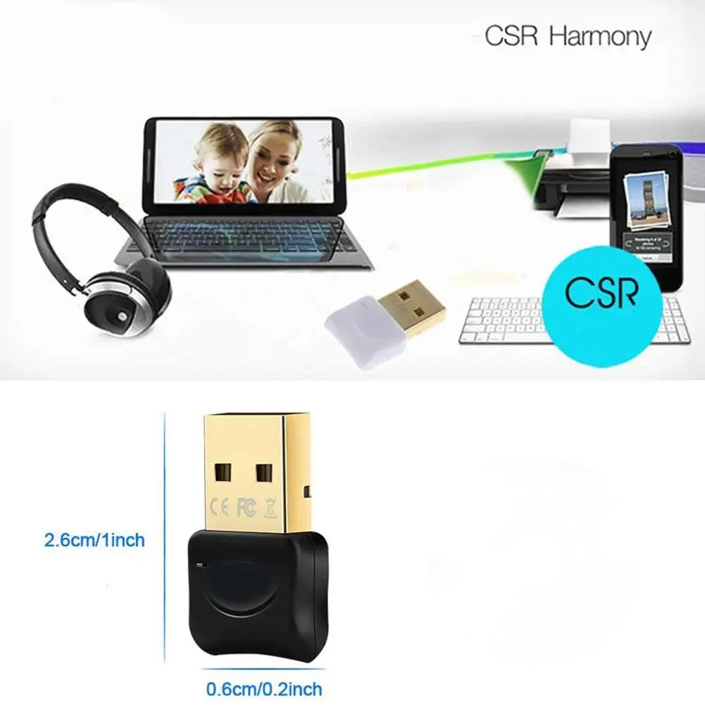 5 0 Bluetooth адаптер USB передатчик приемник беспроводной ключ для наушников аудио ПК