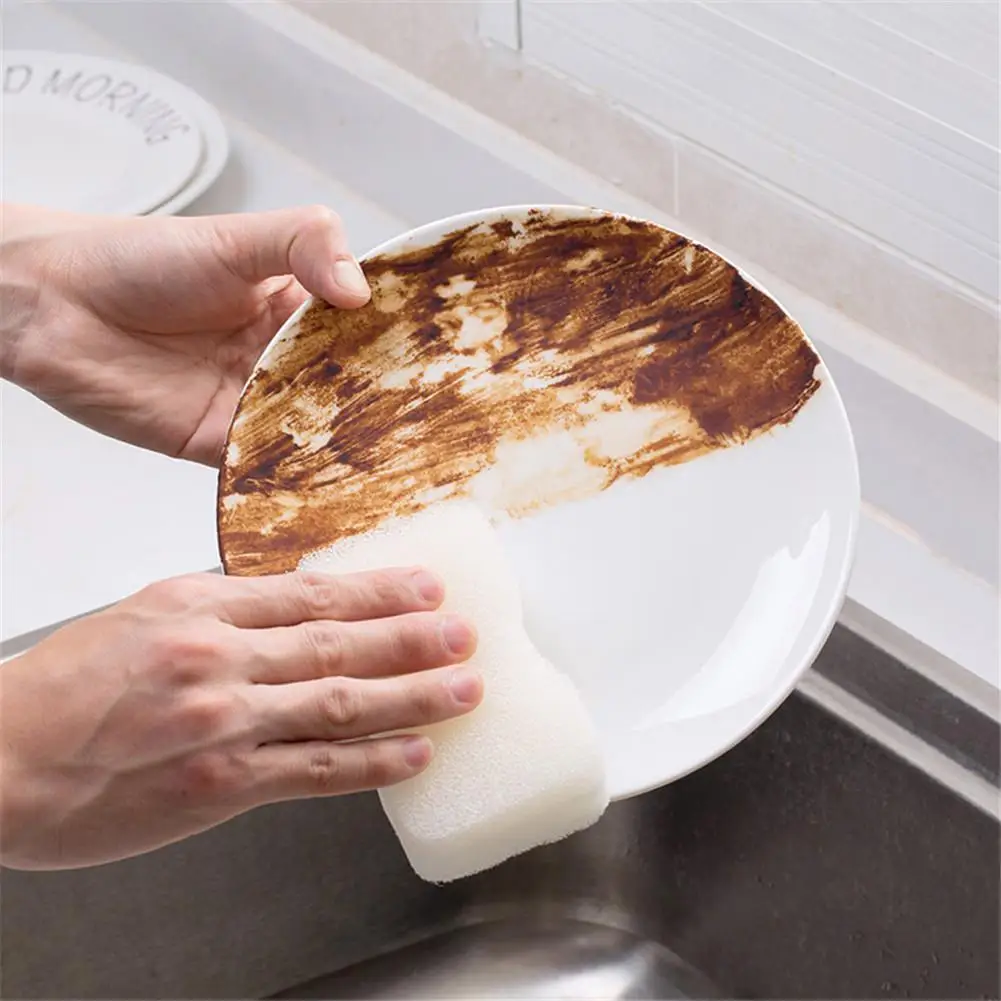 3 шт. многофункциональная белая меламиновая губка волшебная Ластик для кухня