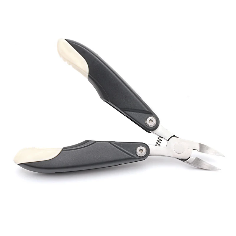 

Stainless Steel Nail Groove Correction Nippers Special Nail Clippers Toe Nail Plastic Folding Tongs EF