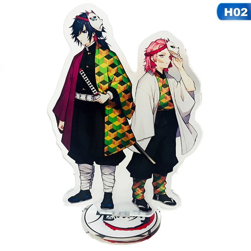 

Japan Anime Demon Slayer: Kimetsu No Yaiba Kamado Tanjirou Kamado Nezuko Cosplay Acrylic Stand Figure Model Desk Decor Toy Gift